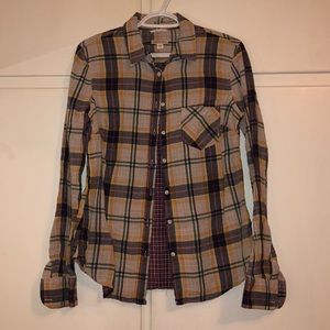 Merona button down top